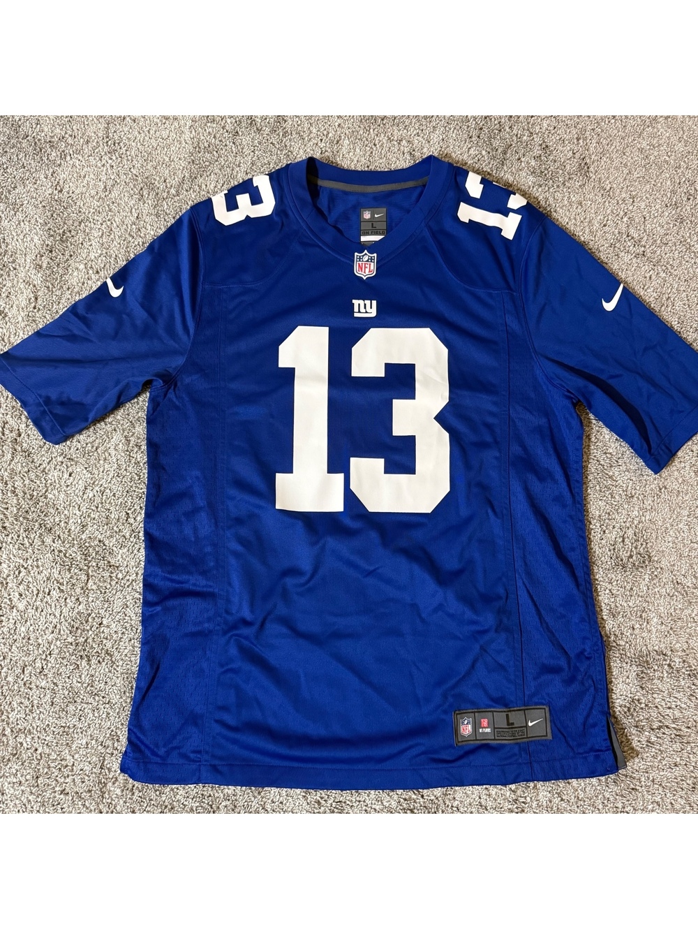 Nike New York Giants Odell Beckham Jr. #13 NFL Jersey Size Large